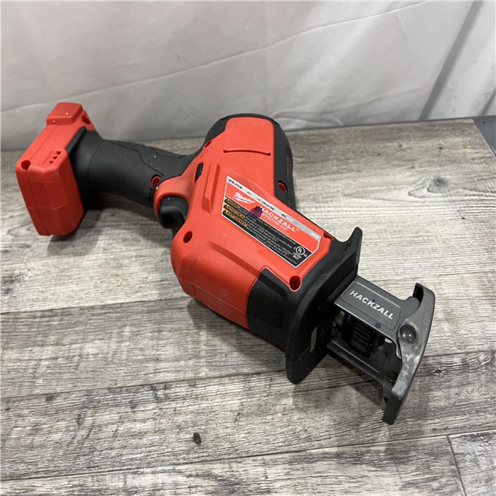 AS-IS MILWAUKEE M18 FUEL 18V Lithium-Ion Brushless Cordless HACKZALL Reciprocating Saw (Tool-Only)