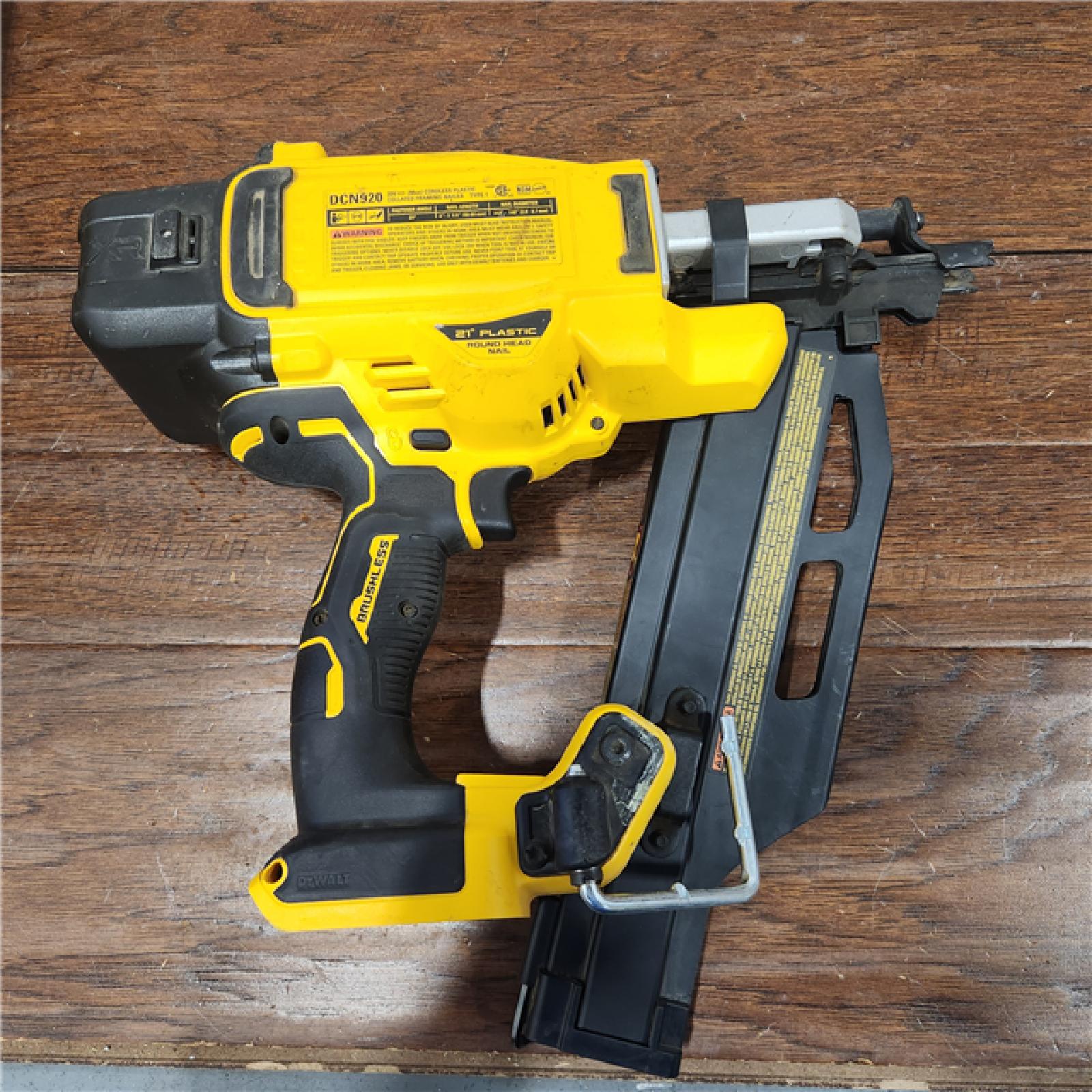 AS-IS 20-Volt 21Â° Cordless Framing Nailer (Tool-Only)