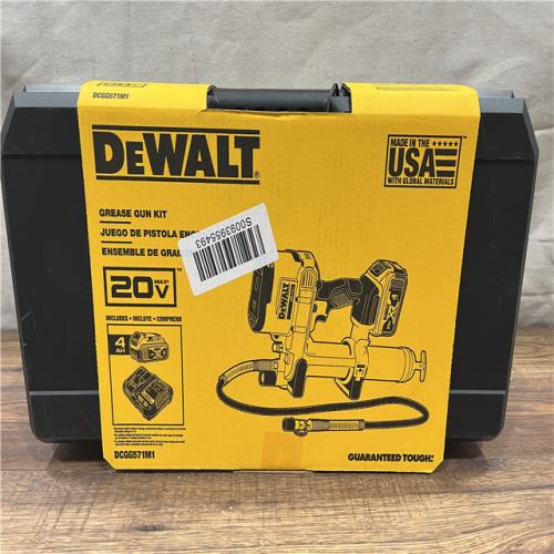 NEW - DEWALT DCGG571M1 20V MAX Lithium Ion Grease Gun