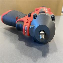 Like NEW! Milwaukee  M12 FUEL 12V Lithium-Ion Brushless Cordless Stubby 3/8 in. Impact Wrench (Tool-Only)