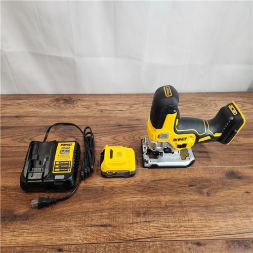 AS IS DEWALT 20V MAX XR Cordless Barrel Grip Jigsaw and 20V MAX