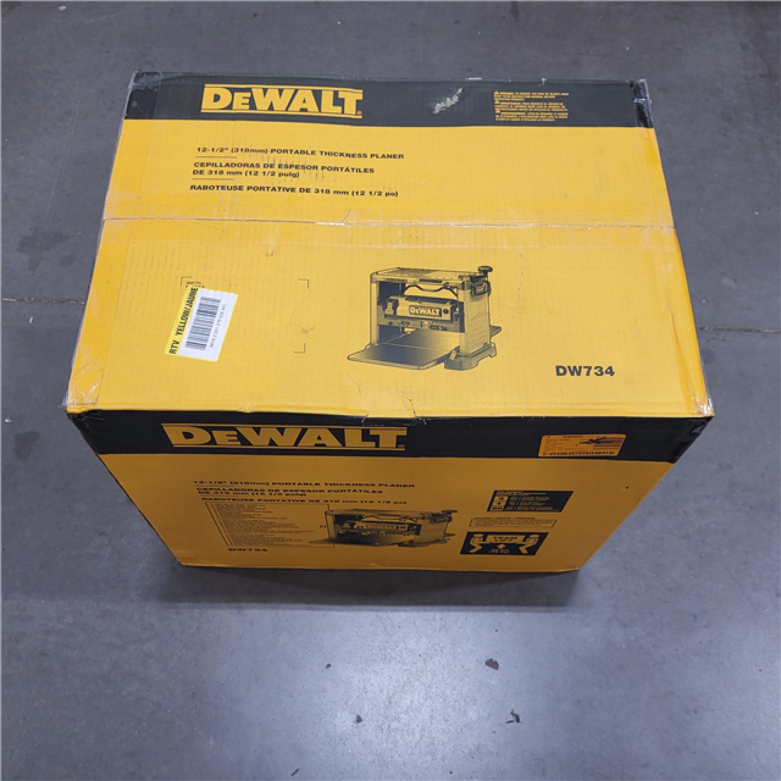 NEW! DEWALT 15 Amp Corded 12.5 in. Bench Planer