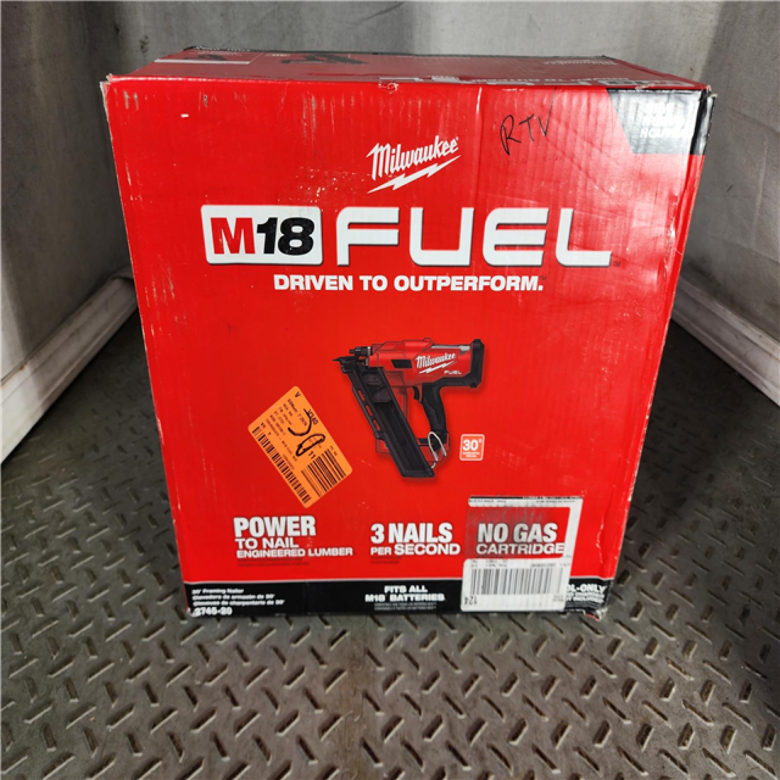 HOUSTON LOCATION - AS-IS Milwaukee M18 FUEL 30 Degree Framing Nailer (TOOL ONLY)