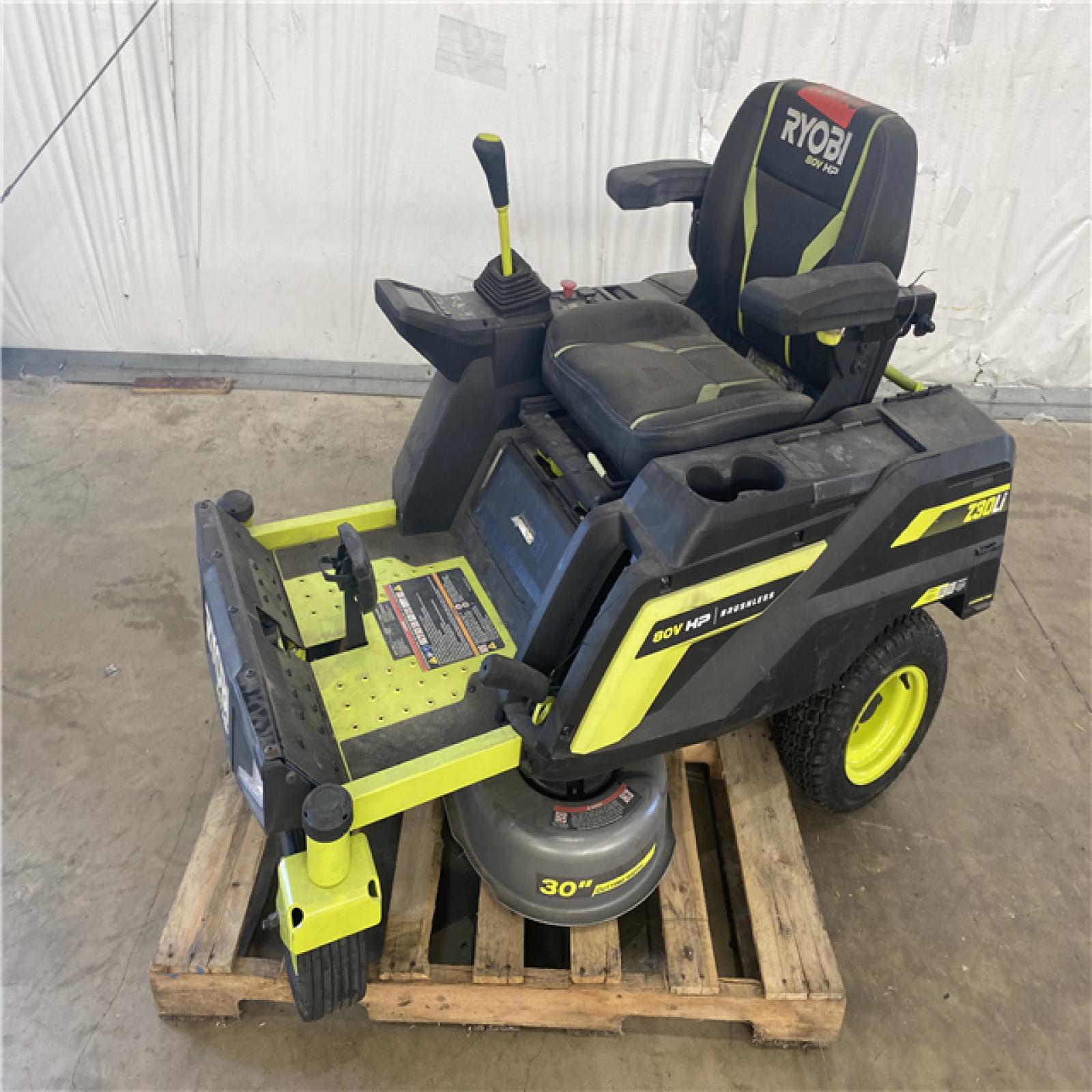 Houston Location - AS-IS Ryobi 80V HP Brushless 30in. Riding Mower