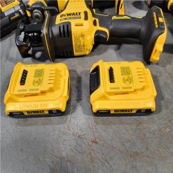 HOUSTON LOCATION - AS-IS DeWalt 20V MAX ATOMIC Cordless Brushless 3 Tool Combo Kit