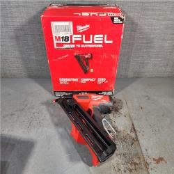 HOUSTON LOCATION - AS-IS Milwaukee 2839-20 M18 FUEL 15 Ga. 18 Volt Brushless Angled Finish Nailer (TOOL ONLY)