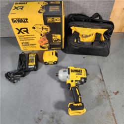 HOUSTON LOCATION - AS-IS (APPEARS LIKE NEW) DEWALT 20V MAX* XR 1/2 High Torque Impact Wrench with Hog Ring Anvil