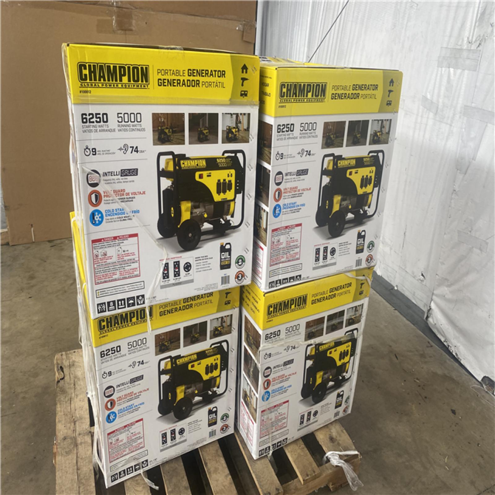 Houston Location AS IS - Champion Generator 6250 Watts