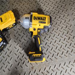 HOUSTON LOCATION - AS-IS (APPEARS LIKE NEW) DEWALT 20V MAX* XR 1/2  High Torque Impact Wrench with Hog Ring Anvil