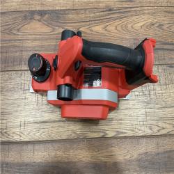 AS-IS Milwaukee M18 18-Volt Lithium-Ion Cordless 3-1/4 in. Planer (Tool-Only)