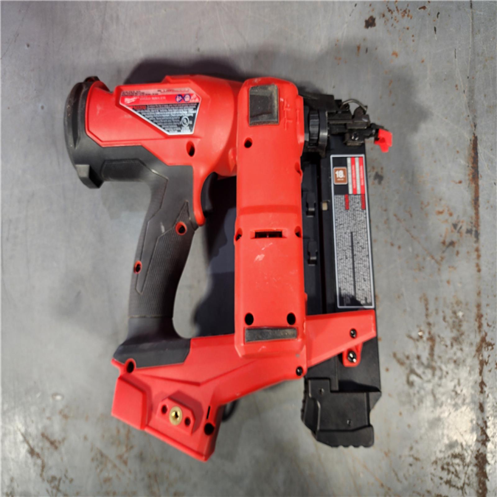 HOUSTON LOCATION - AS-IS Milwaukee M18 Fuel 18V Brushless 18-Gauge Brad Nailer 2746-20 (Bare Tool)