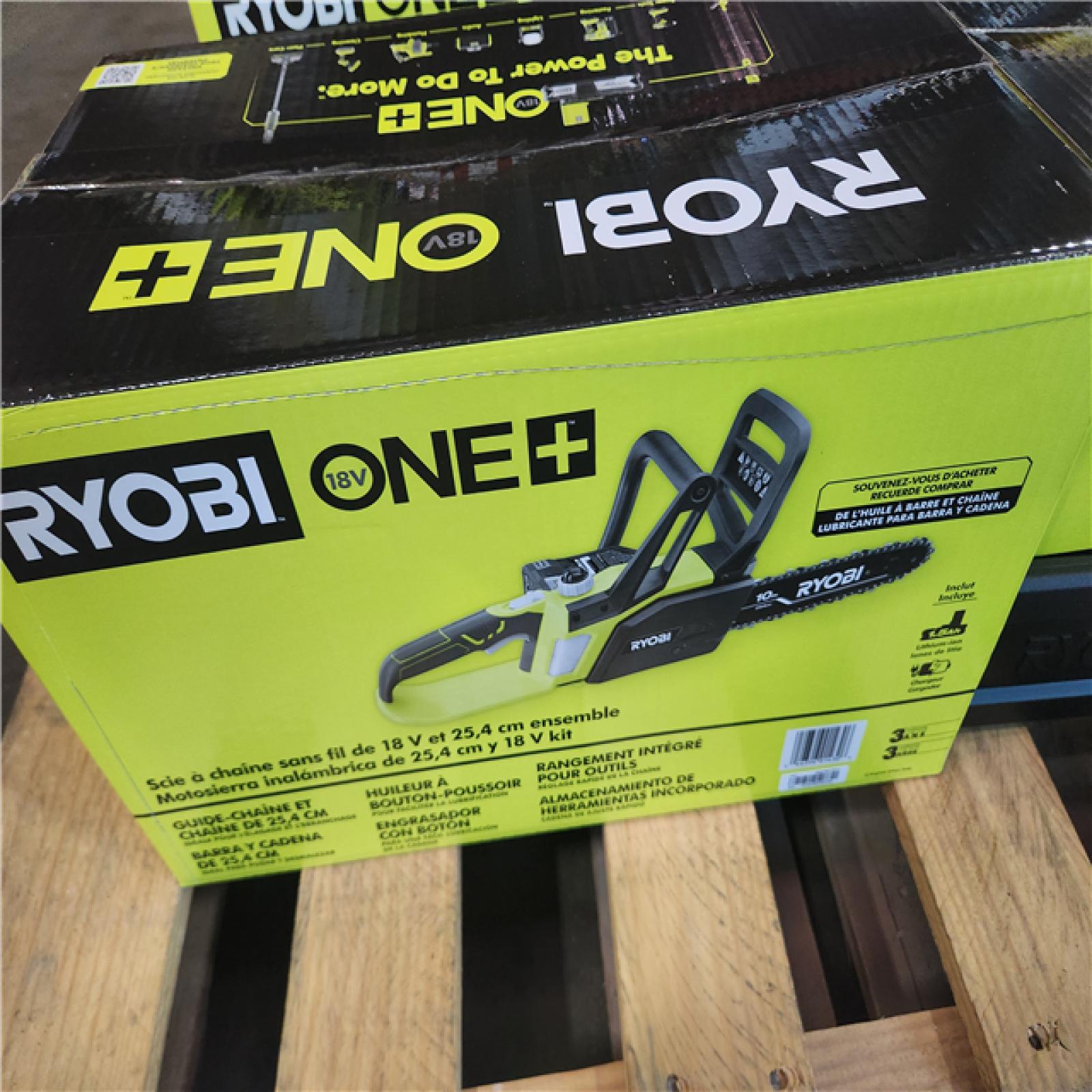 California BRAND NEW 4 Ryobi 10 18V Cordless Chainsaw Kit