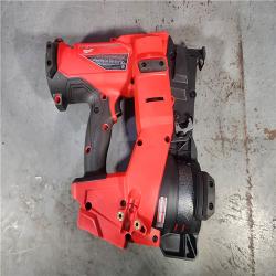 HOUSTON LOCATION - AS-IS M18 FUEL 18-Volt Lithium-Ion Brushless Cordless Coil Roofing Nailer (Tool Only)