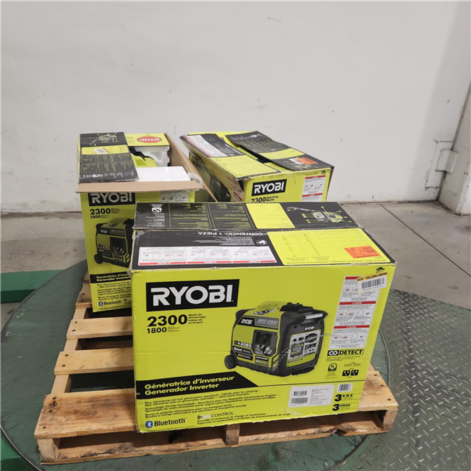 Dallas Location - As-Is RYOBI 2300 WATT GENERATOR (Lot Of 3)