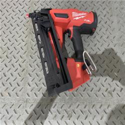 Houston location AS-IS Milwaukee 2841-20 18V Cordless Gen II 16 Gauge Angled Finish Nailer (Tool Only)