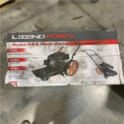 DALLAS LOCATION - Legend Force 22 in. 173 cc Gas Walk Behind String Trimmer/Mower