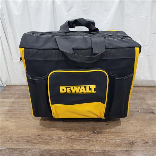 AS-IS  Dewalt Rolling Tool Bag