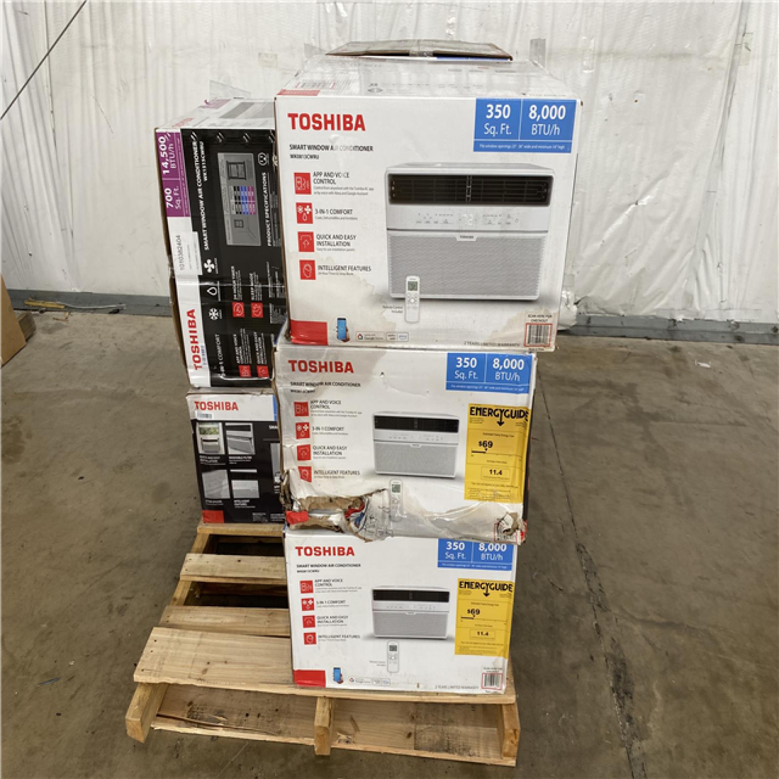 Houston Location AS IS - Toshiba Smart Window Air Conditioner