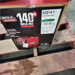 California AS-IS Lincoln Eletectric 140 Amp Weld Pak 140 HD