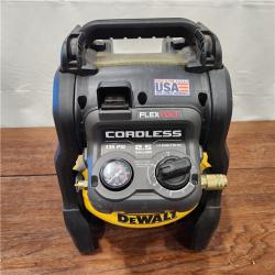 AS-IS DEWALT 20V MAX* 2-1/2 Gal. Brushless Cordless Air Compressor