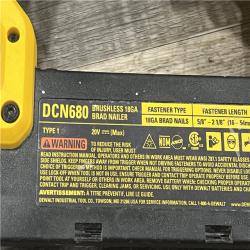 AS-IS DEWALT 20V MAX XR 18 Gauge Brad Nailer Kit