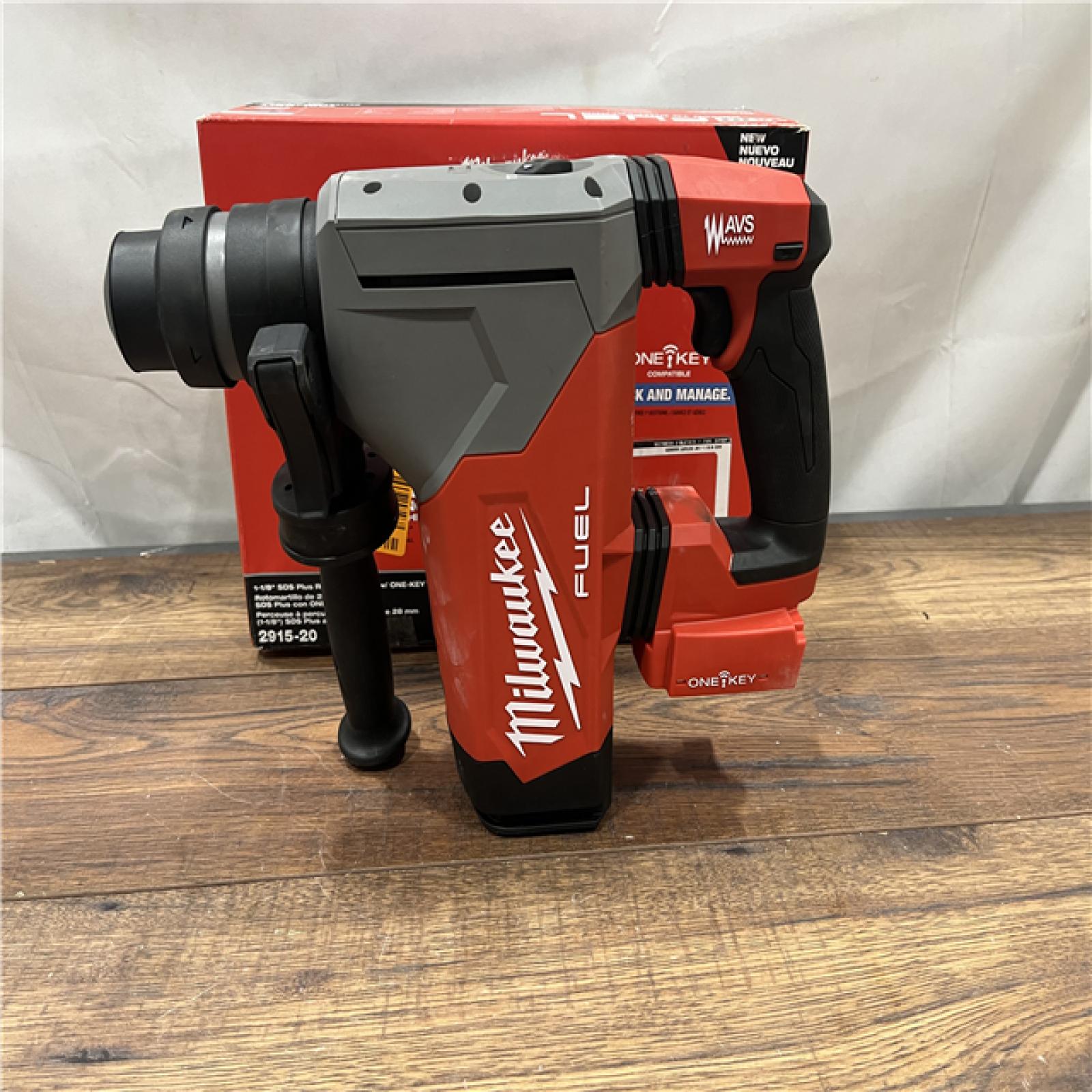 AS-IS Milwaukee 2915-20 M18 FUEL 18-Volt Lithium-Ion Brushless Cordless SDS-Plus 1-1/8 in. Rotary Hammer Drill (Tool-Only)