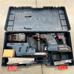 LIKE NEW! - BOSCH 18V EC BRUSHLESS 1 SDS-PLUS BULLDOG ROTARY HAMMER KIT