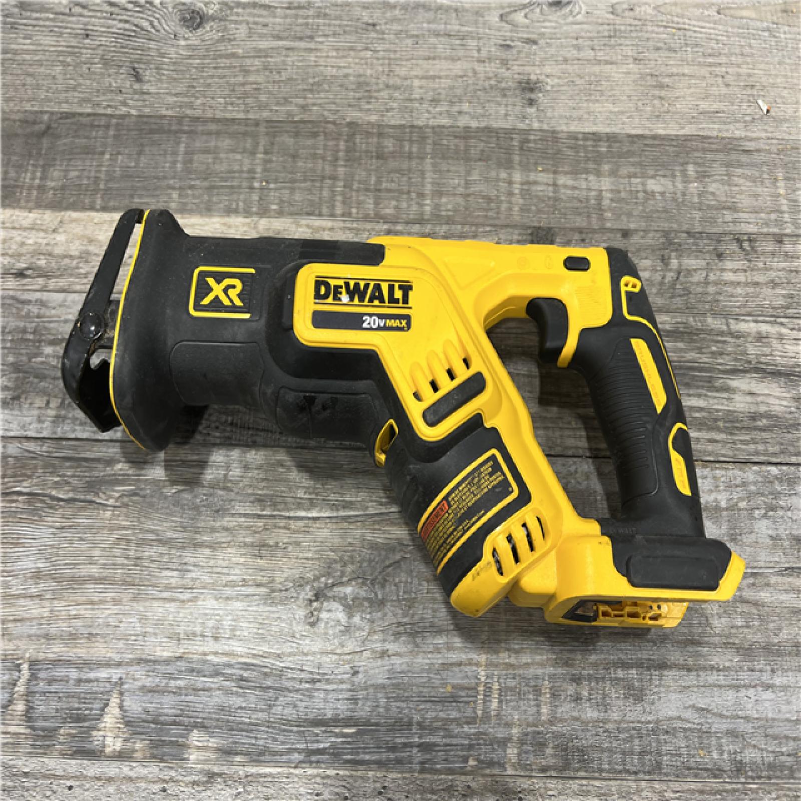 AS-IS DEWALT 20-Volt MAX XR Lithium-Ion Cordless Brushless Compact Reciprocating Saw (Tool-Only)