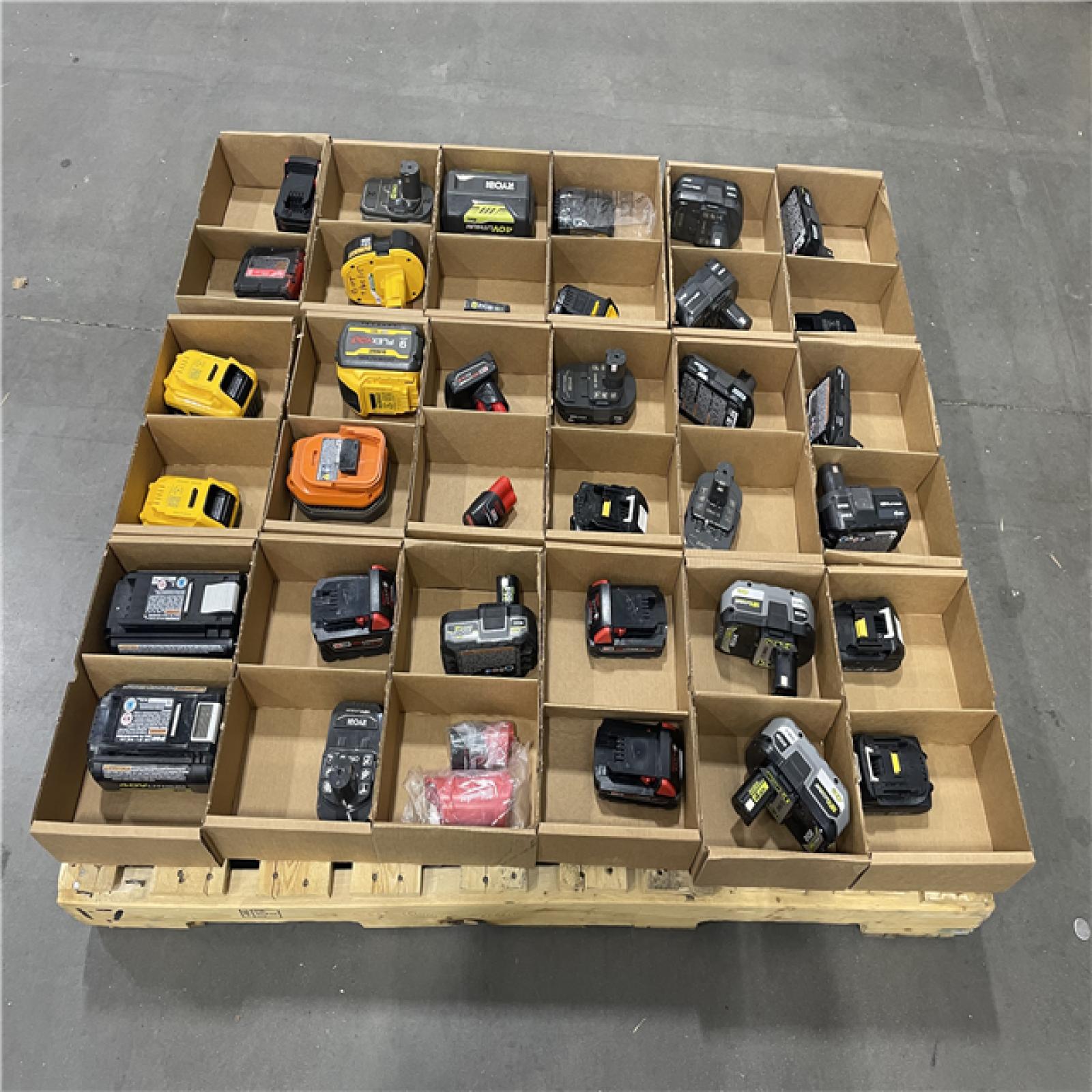 DALLAS LOCATION - AS-IS BATTERY PALLET