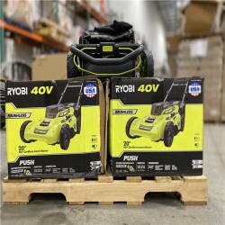 DALLAS LOCATION - RYOBI MOWER PALLET -(3 UNITS)