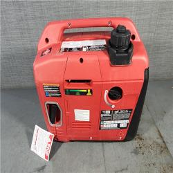 HOUSTON LOCATION - AS-IS 1500-Watt Recoil Start Gasoline Powered Ultra-Light Inverter Generator with 60cc OHV Engine and CO Sensor Shutdown