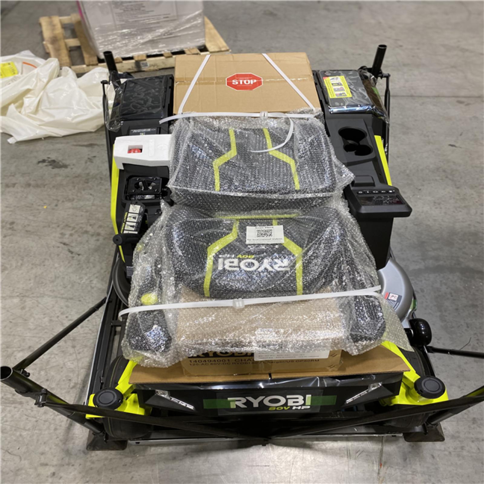 DALLAS LOCATION AS IS - RYOBI 80V HP Brushless 42 in. Battery Electric Cordless Zero Turn Riding Mower