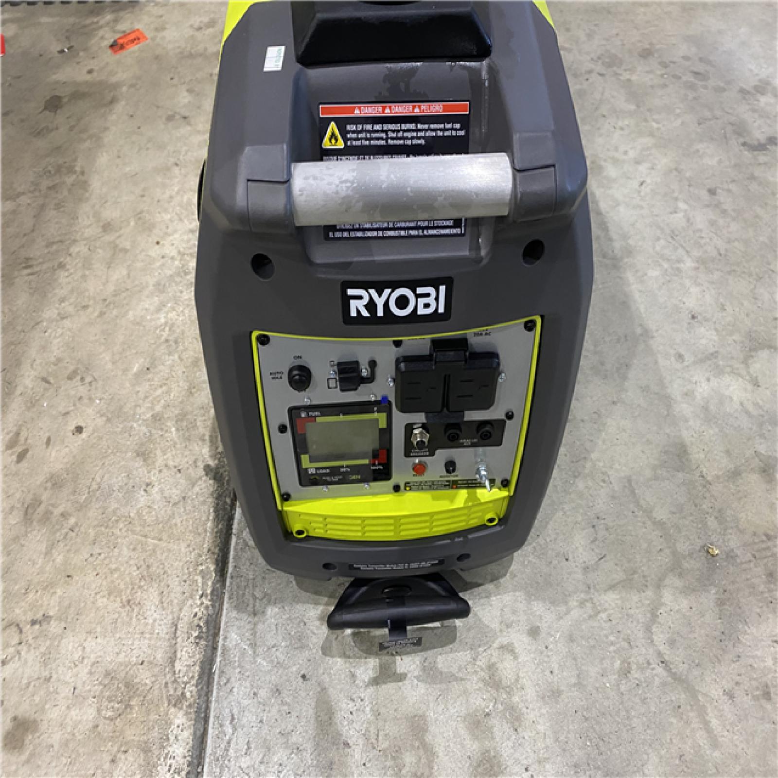 Houston location AS-IS 2,300-Watt Recoil Start Bluetooth Super Quiet Gasoline Powered Digital Inverter Generator with CO Shutdown Sensor