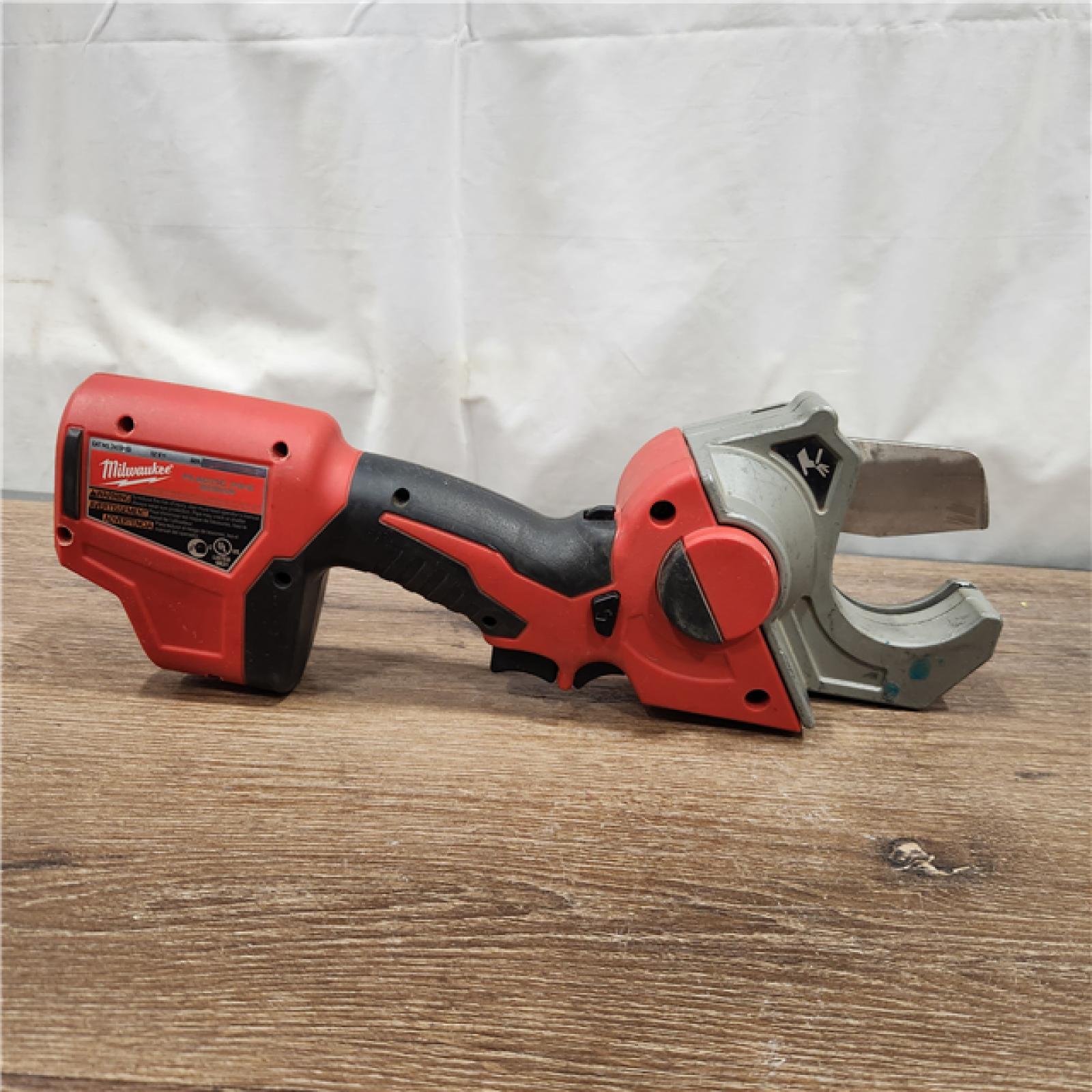 AS-IS Milwaukee M12 12-Volt Lithium-Ion Cordless PVC Pipe Shear (Tool-Only)