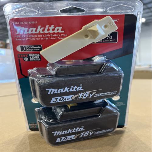 NEW! - Makita 18V LXT Lithium-Ion High Capacity Battery Pack 3.0Ah with Fuel Gauge (2-Pack)