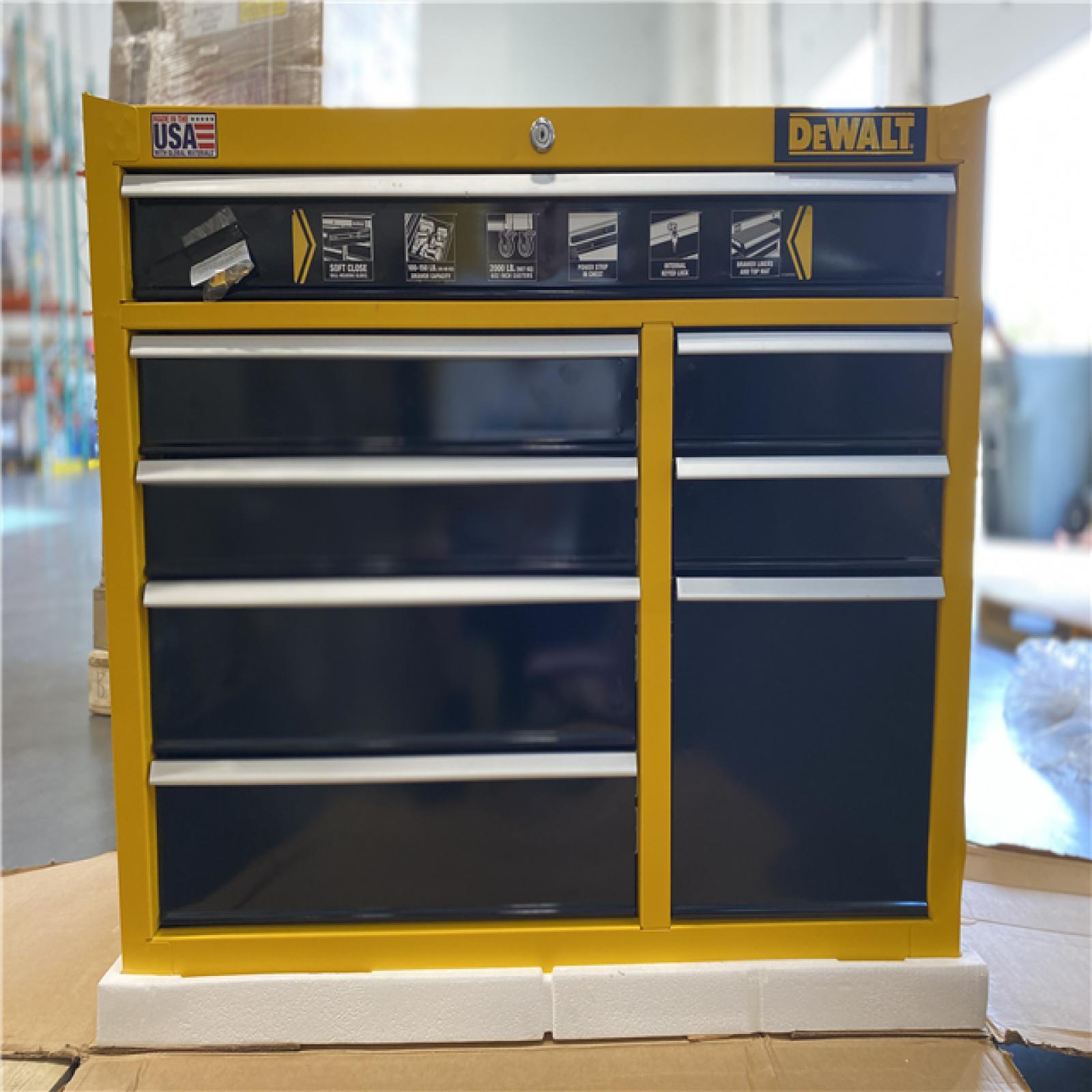 DALLAS LOCATION - DEWALT 41 in. 8-Drawer Tool Cabinet