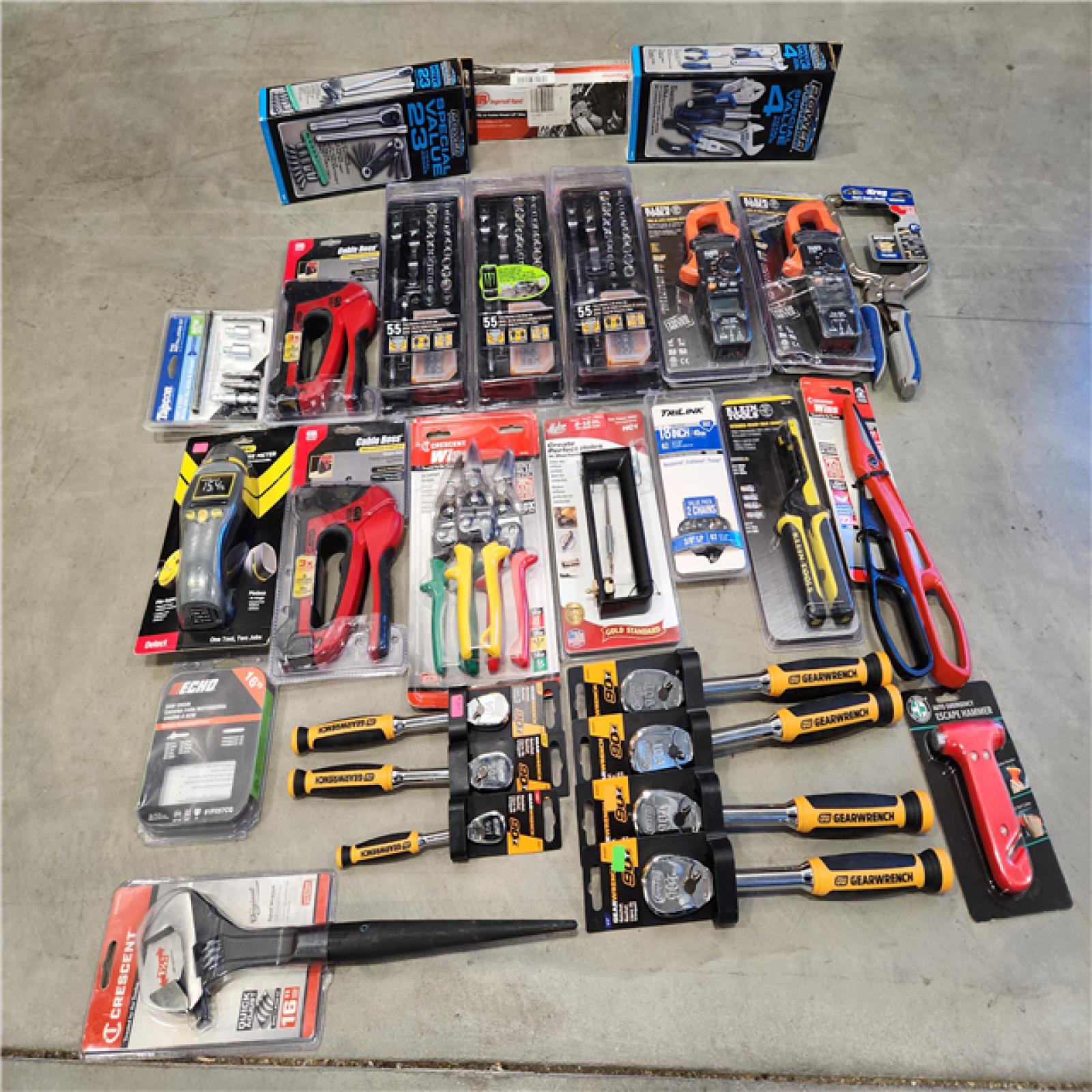 Like-New Assorted Random Hand Tools And Socket Sets Bundle