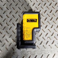 HOUSTON LOCATION - AS-IS (APPEARS LIKE NEW) DeWalt DW08302CG Green 3 Spot Laser Level