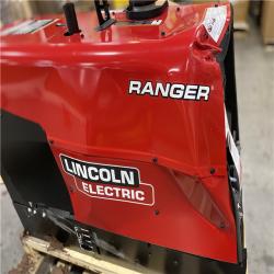 DALLAS LOCATION - Lincoln Electric 225 Amp Ranger 225 Gas Engine Driven DC Multi-Process Welder, 10.5 kW Peak Generator (Kohler)