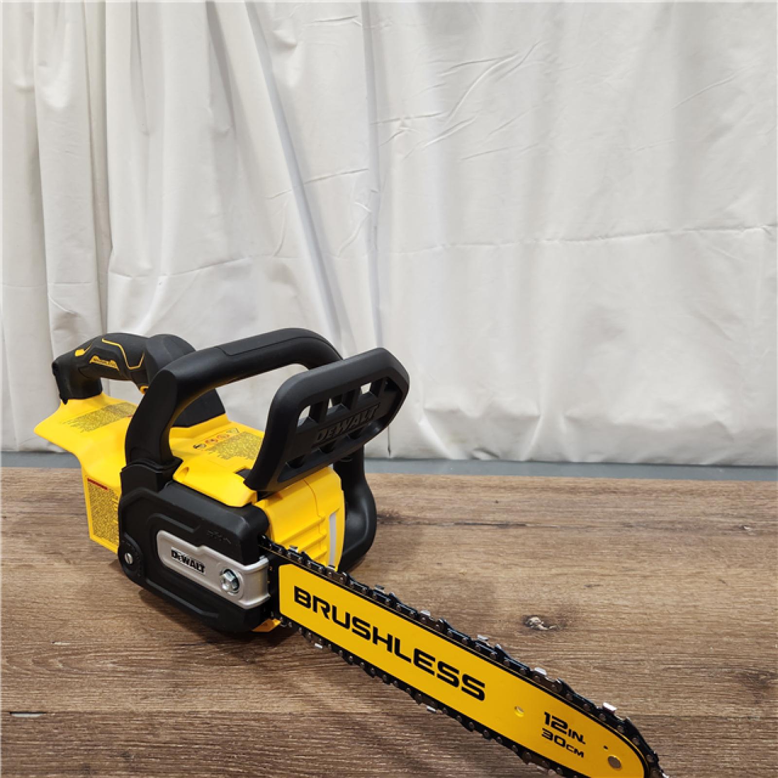 AS-IS DeWalt 20V MAX Compact 12 Brushless Chainsaw (Bare Tool) DCCS621B