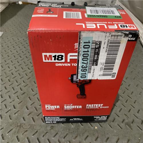 Houston location AS-IS MILWAUKEE M18 FUEL 18V Lithium-Ion Brushless Cordless 1/2 in. Impact Wrench with Friction Ring (Tool-Only)