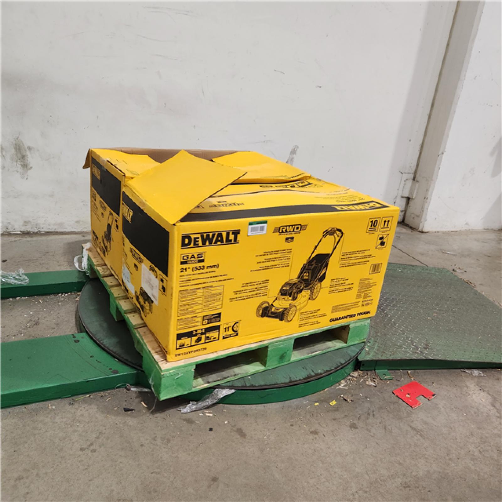 Dallas Location - As-Is DeWalt DW12AVP2R3739 Lawn Mower-Appears Like New Condition(Lot Of 2)