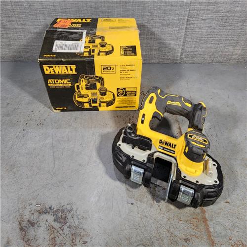 HOUSTON LOCATION - AS-IS Dewalt DCS377B 20V MAX ATOMIC Brushless Cordless 1-3/4  Compact Bandsaw