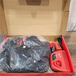 AS-IS Milwaukee 306B-21L 12V Heated Hoodie Kit Black (Large) with 2.0Ah Lithium Ion Battery & Charger