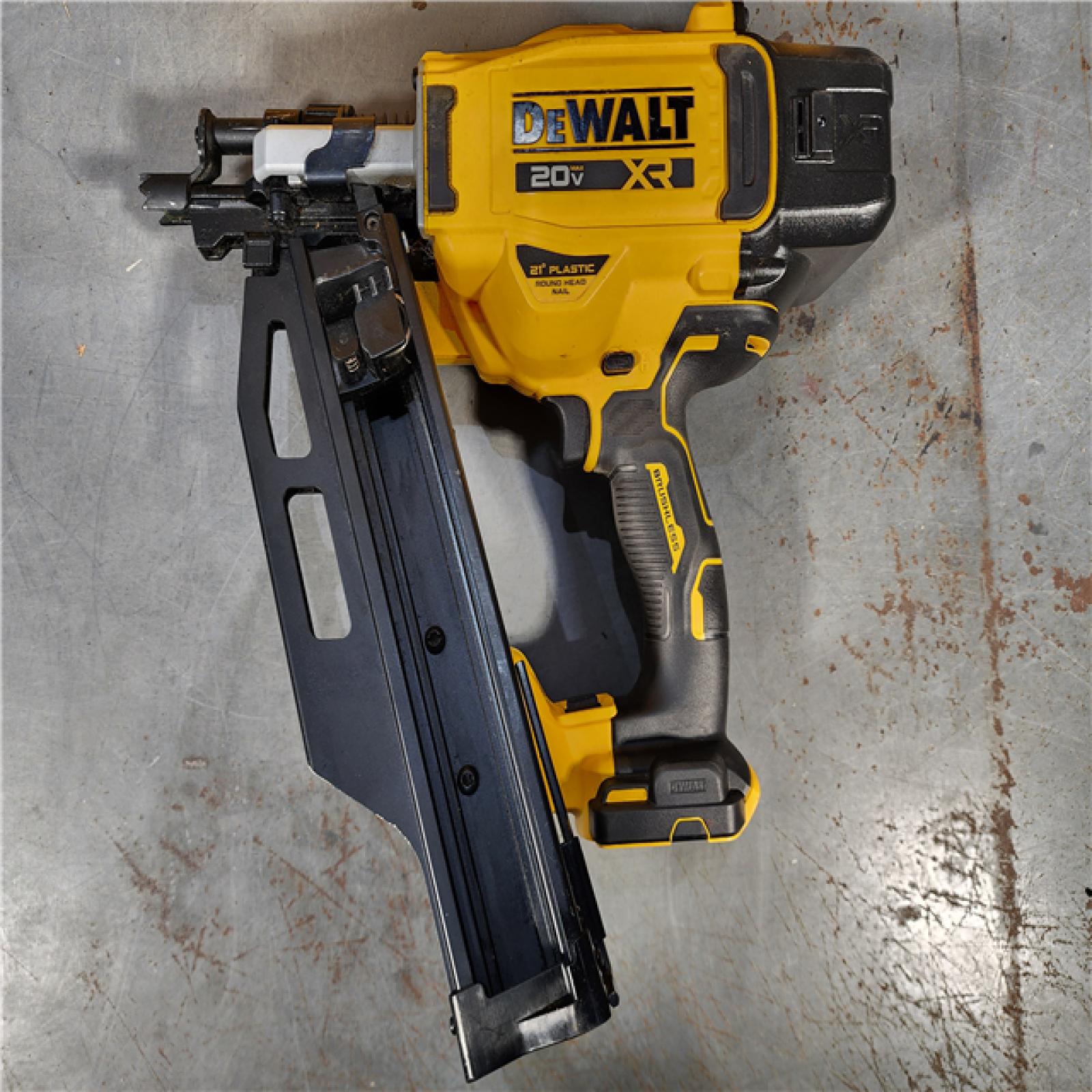 HOUSTON LOCATION - AS-IS DEWALT 20-Volt 21Â° Cordless Framing Nailer (Tool-Only)