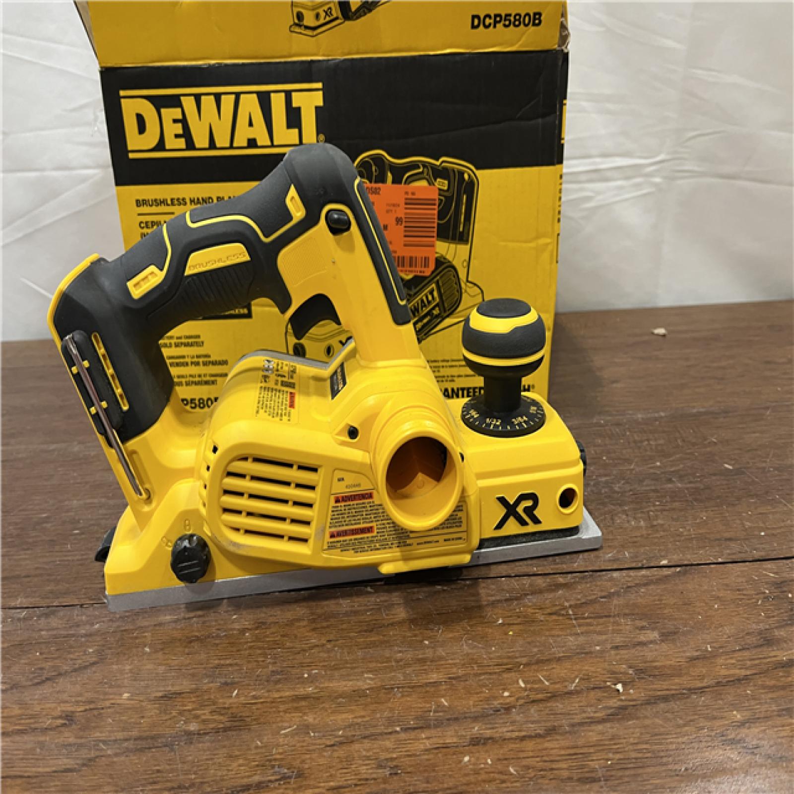 AS-ISDEWALT DCP580B 20V MAX Lithium Ion Brushless Planer