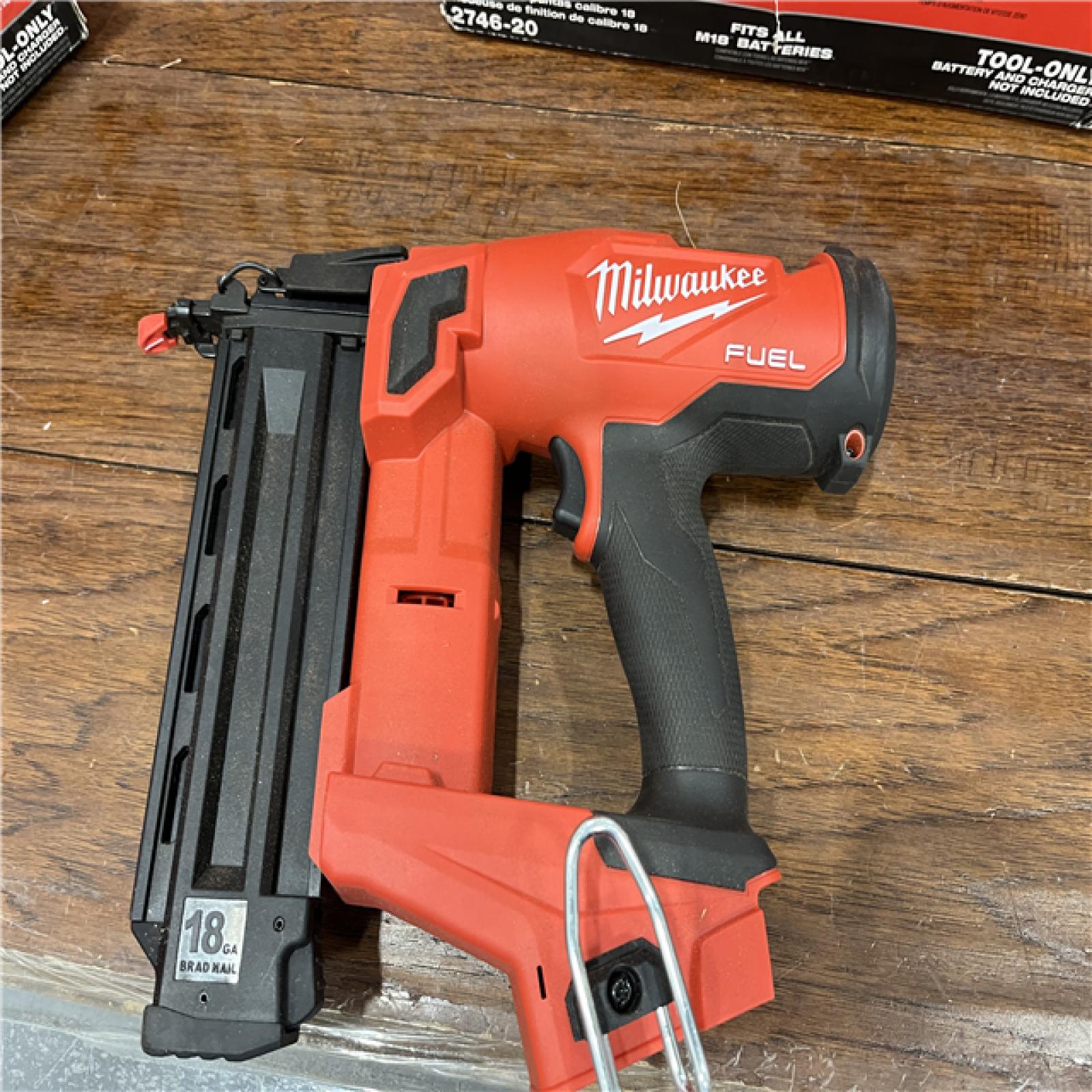 AS-IS Milwaukee M18 FUEL 18 Gauge Brad Nailer