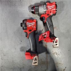 HOUSTON LOCATION - AS-IS Milwaukee M18 FUEL 18V Lithium-Ion Brushless Cordless Hammer Drill and Impact Driver Combo Kit (2-Tool) with 2 Batteries