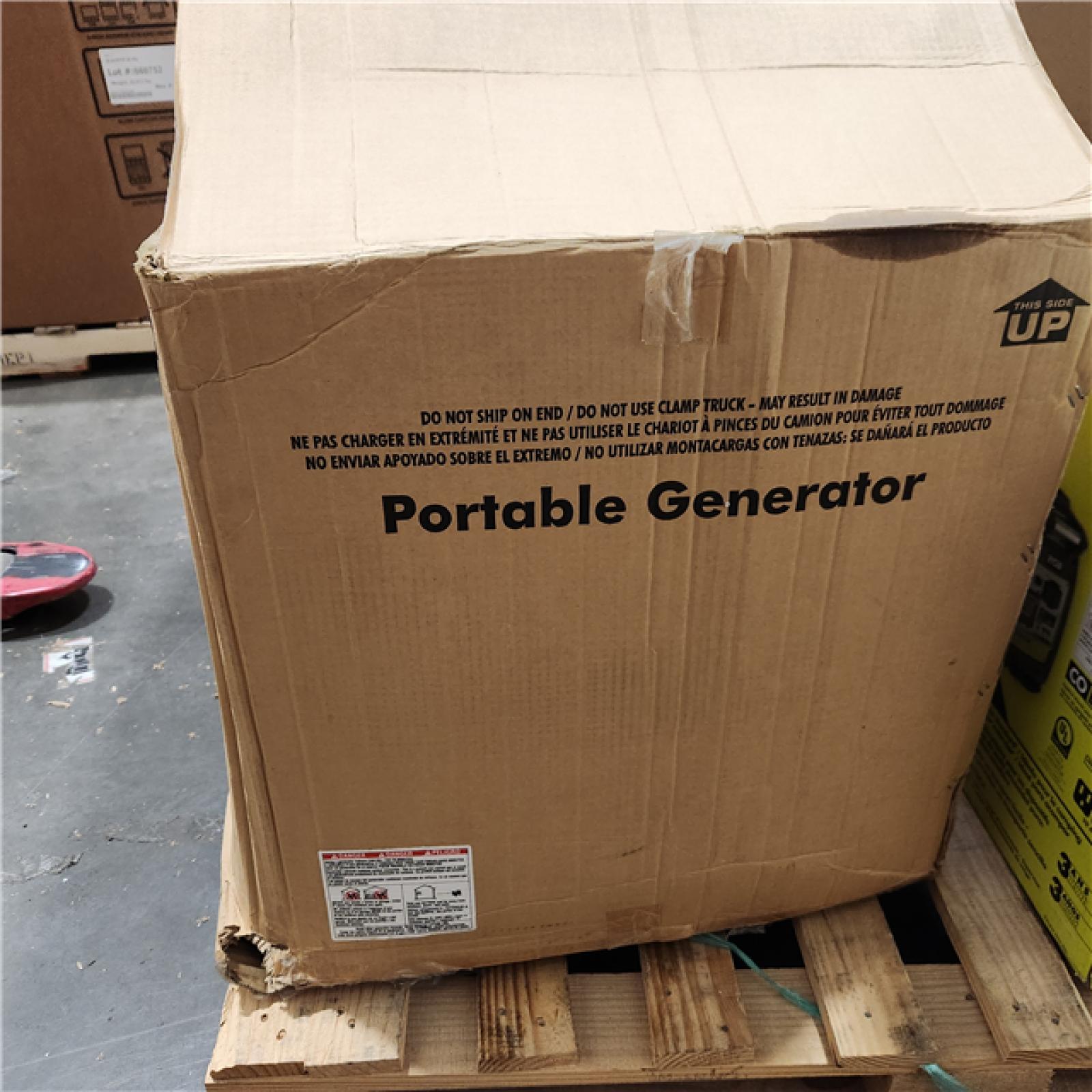 Dallas Location - As-Is RYOBI 6,500-Watt Gasoline Portable Generator