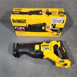 HOUSTON LOCATION - AS-IS DeWalt DCS389B FLEXVOLT 60V MAX Cordless Brushless Reciprocating Saw (Tool-Only)